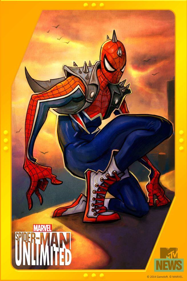 Spider Man Unlimited: Spider Punk