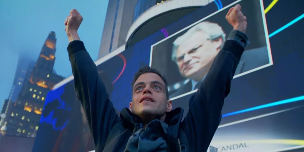 Rami Malek in Mr Robot