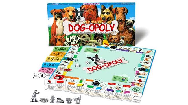 Il gioco da tavolo dedicato agli amanti dei cani Un'immagine ufficiale di Dogopoly, gioco da tavolo per gli amanti dei cani