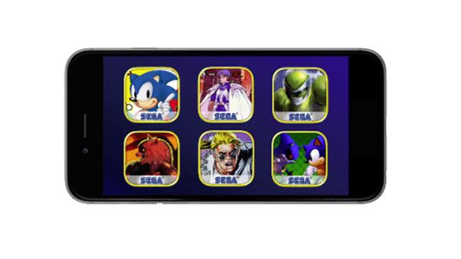Con SEGA Forever i classici del retrogaming tornano gratis su Android e iOS Una schermata di uno smartphone con alcuni classici SEGA