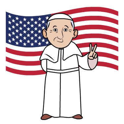 Papa Francesco nell'app Popemoji