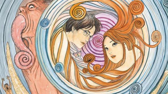 uzumaki Una tavola tratta dal volume Uzumaki.