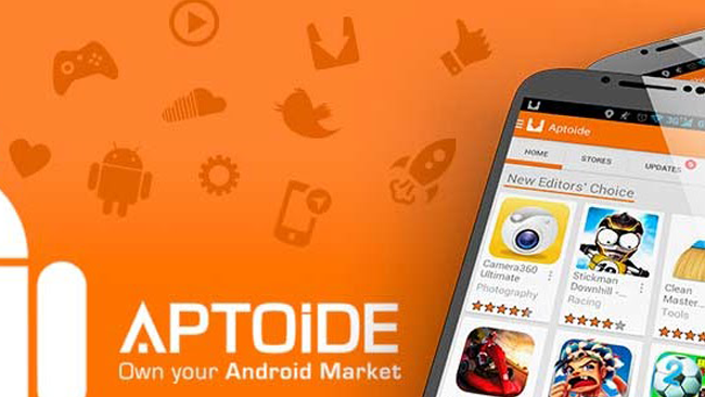 Aptoide, il negozio virtuale alternativo a Google Play Store Un'immagine che mostra alcune app su Aptoide