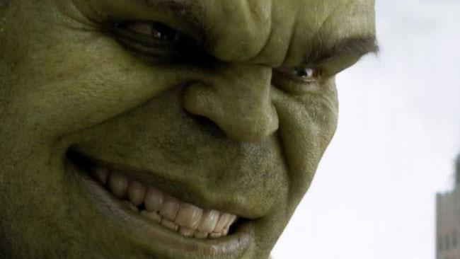 Ecco Hulk degli ultimi film Marvel Un frame del gigante verde tratto dal film The Avengers