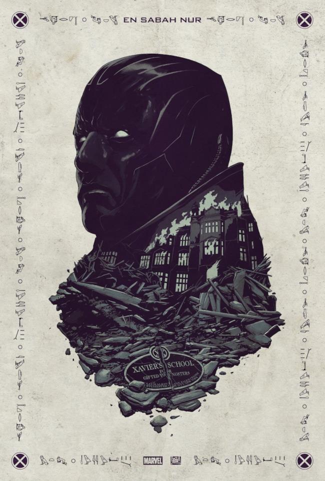 Poster ufficiale di Apocalisse in X-Men. Apocalypse