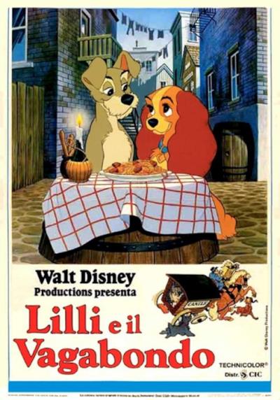 La locandina de Lilli e il vagabondo