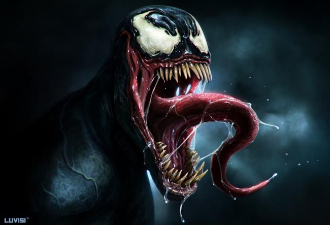 Venom Un'immagine di Venom, un cattivo dell'universo Marvel