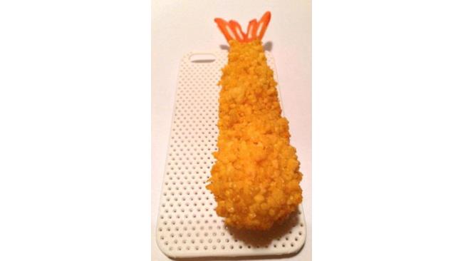 Case per iPhone con sushi finto sulla parte posteriore