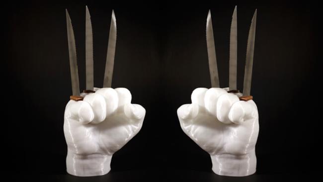Il ceppo portacoltelli di Wolverine Il particolare ceppo portacoltelli