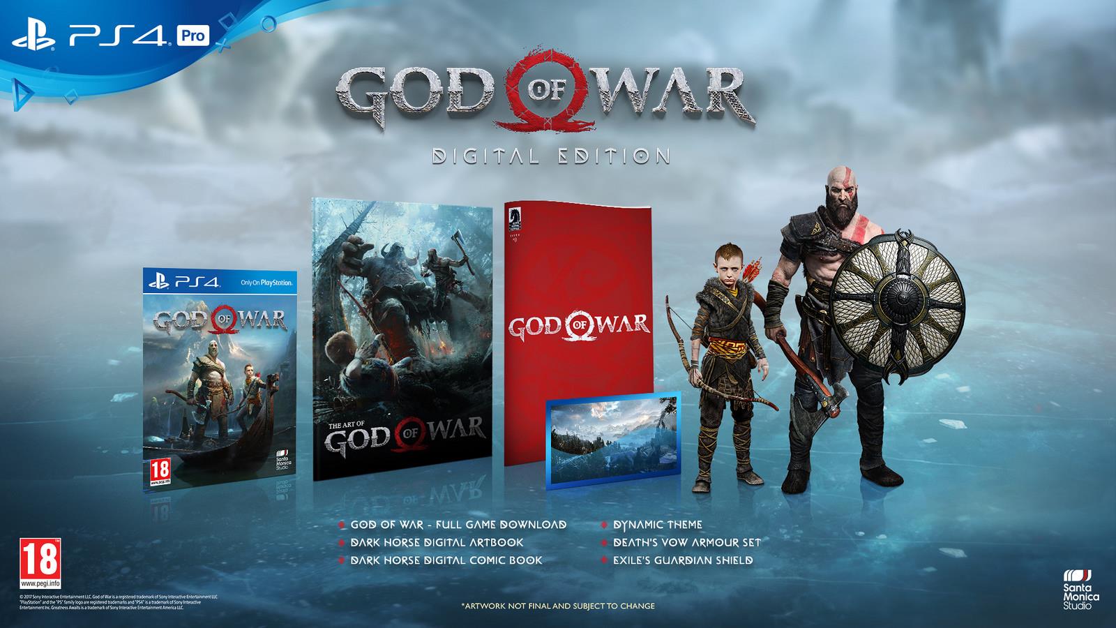La Digital Edition di God of War