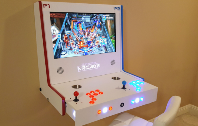 Ecco uno Steam Link trasformato in cabinato arcade Un ragazzo ha trasformato il suo Steam Link in un cabinato old school