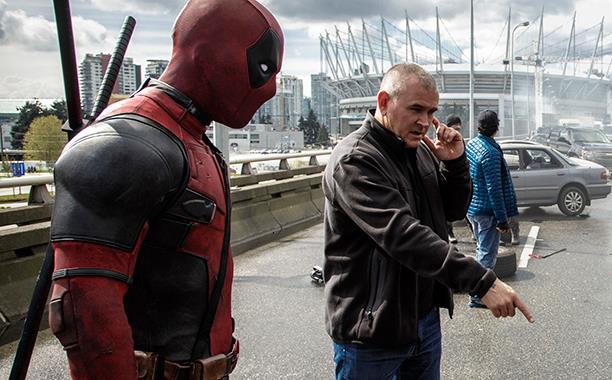 Miller sul set di Deadpool