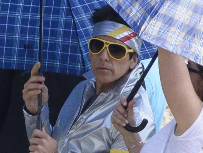 Ben Stiller sul set di Zoolander 2