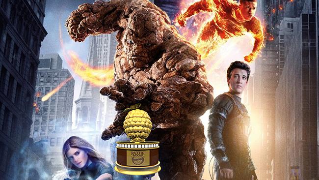 Il reboot de I Fantastici 4 e 50 Sfumature di Grigio tra i vincitori dei Razzie Awards 2016 Il reboot de I Fantastici 4 trionfa insieme a 50 Sfumature di Grigio ai Razzie Awards 2016