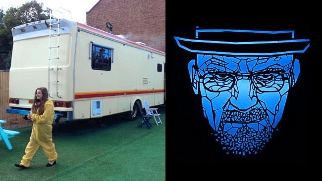 Apre ABQ, un bar londinese temporaneo ispirato a Breaking Bad Il bar ABQ ispirato a Breaking Bad