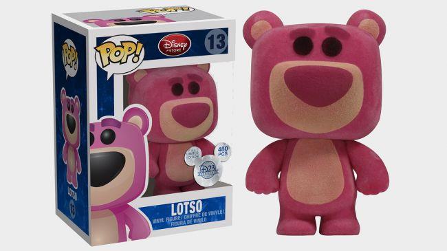 La versione funko dell'orsetto cattivo di Toy Story 3
