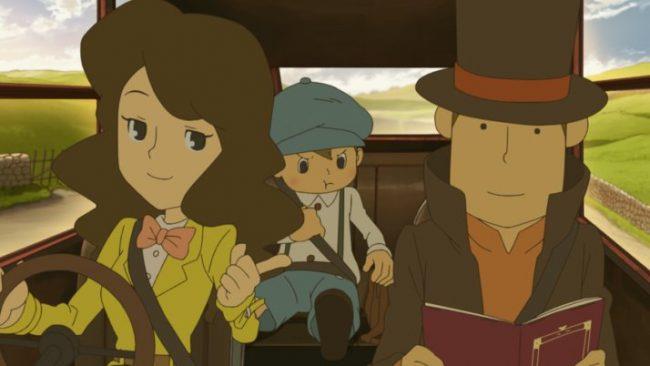 Professor Layton Una scena tratta dal film Professor Layton e l'eterna Diva