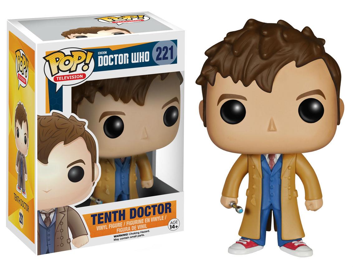 Il modellino POP! Vinyl del decimo dottore