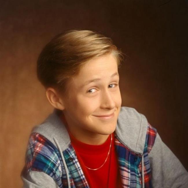 Un'immagine di Ryan Gosling da adolescente