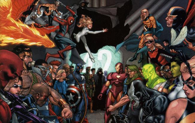 Gli eroi Marvel si affrontano in Civil War