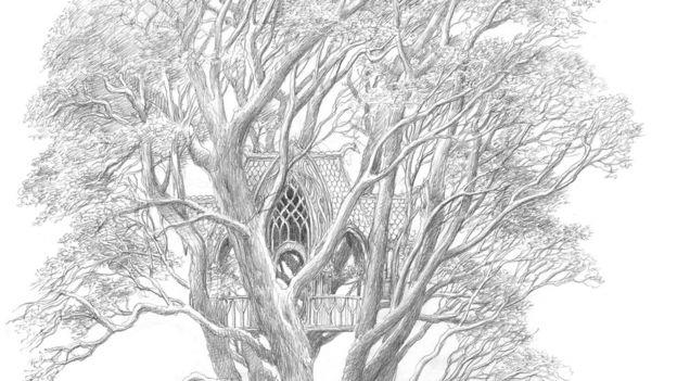 Beren e Lúthien, illustrato da Alan Lee