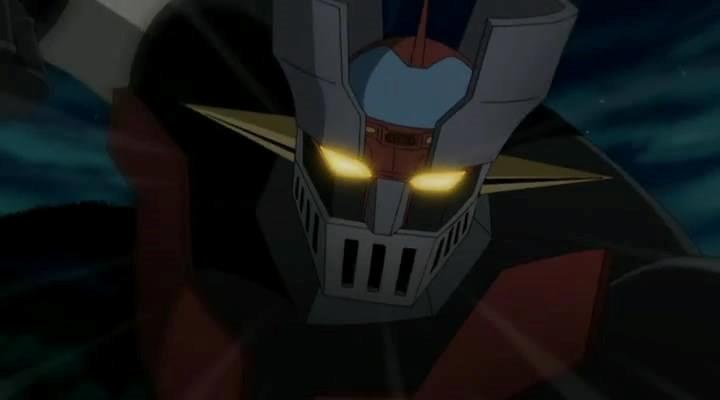 una scena dell'anime di Mazinger Z