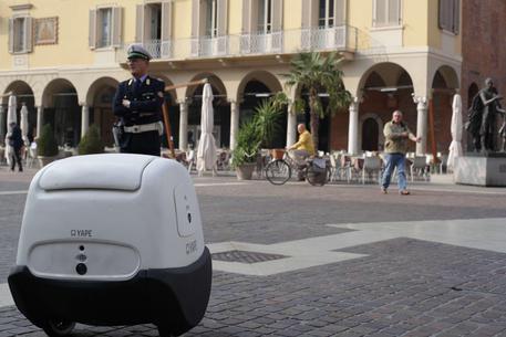 Una foto dell'interessante automa.