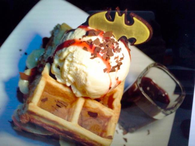 I waffles ispirati a Batman