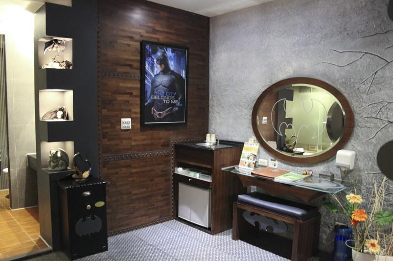 La Batman Suite dell'Eden Hotel a Taiwan