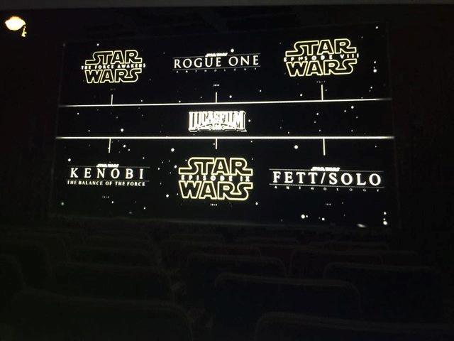 Possibile leak dei titoli dei prossimi film di Star Wars