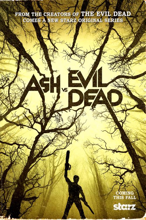 Il poster della serie TV Ash vs The Evil Dead