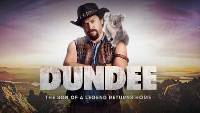 Il finto sequel di Dundee si mostra anche al Super Bowl 2018 Il logo ufficiale dello spot pubblicitario con Danny McBride