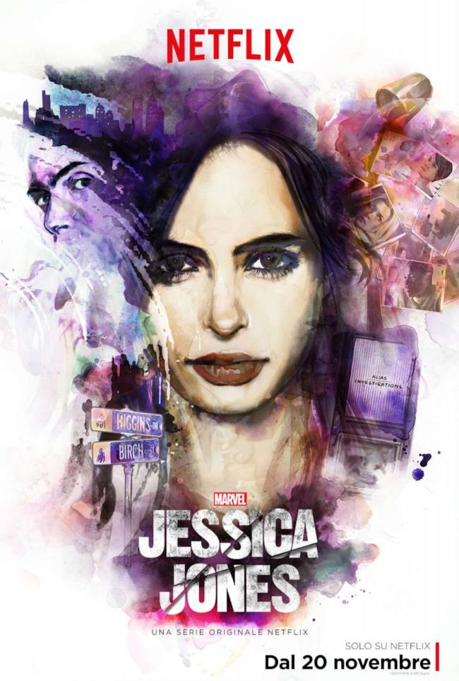 Netflix porta Jessica Jones in Italia il 20 novembre