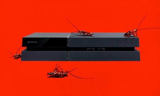 Scarafaggi nella PS4 PS4 infestata dagli scarafaggi