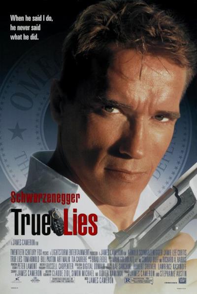 La locandina de True Lies