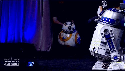 I droidi alla Star Wars celebration