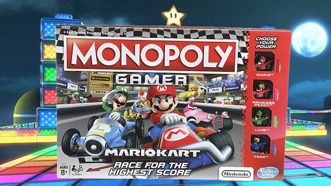 La confezione di Monopoly Gamer La foto della confezione del bellissimo Monopoly