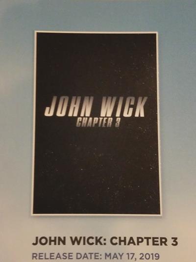 Poster di John Wick 3