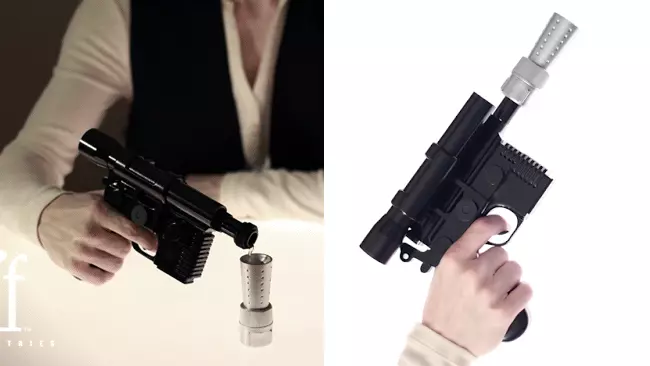 La pistola di Han Solo ha ispirato una fiaschetta per alcolici Blaster Flask ispirata a Han Solo