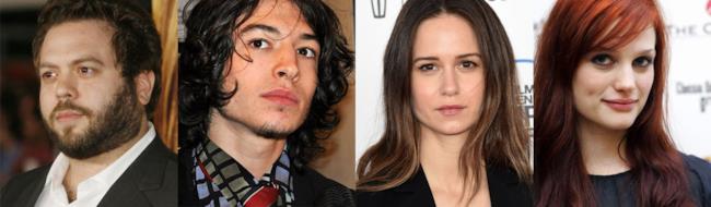Dan Fogler, Ezra Miller, Katherine Waterston e Alison Sudol