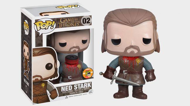 Ned Stark decapitato versione funko pop
