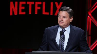 Ted Sarandos in conferenza
