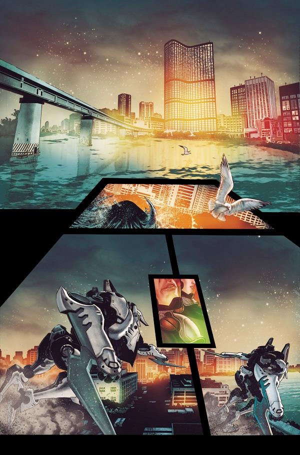 Pagina di anteprima del fumetto Pacific Rim: Tales from the Drift