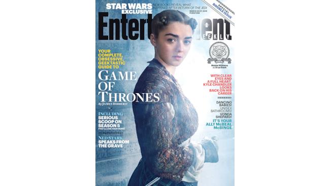 Arya Stark nella stagione 5 di Game of Thrones