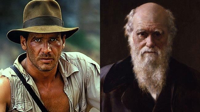 Disney progetta un film su Darwin sulla falsariga di Indiana Jones Indiana Jones e Charles Darwin a confronto