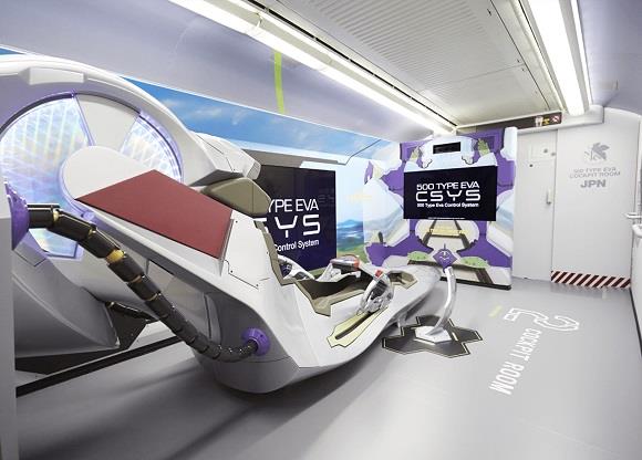 Una cabina di pilotaggio è inserita nel 500 Type Eva