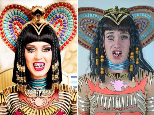 Versione low cost di Katy Perry in Dark Horse