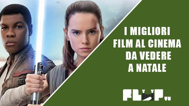 La copertina della rubrica natalizia Rey e Finn di Star Wars.