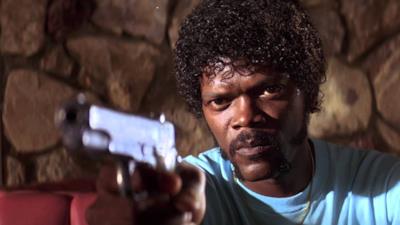 Samuel L. Jackson in Pulp Fiction