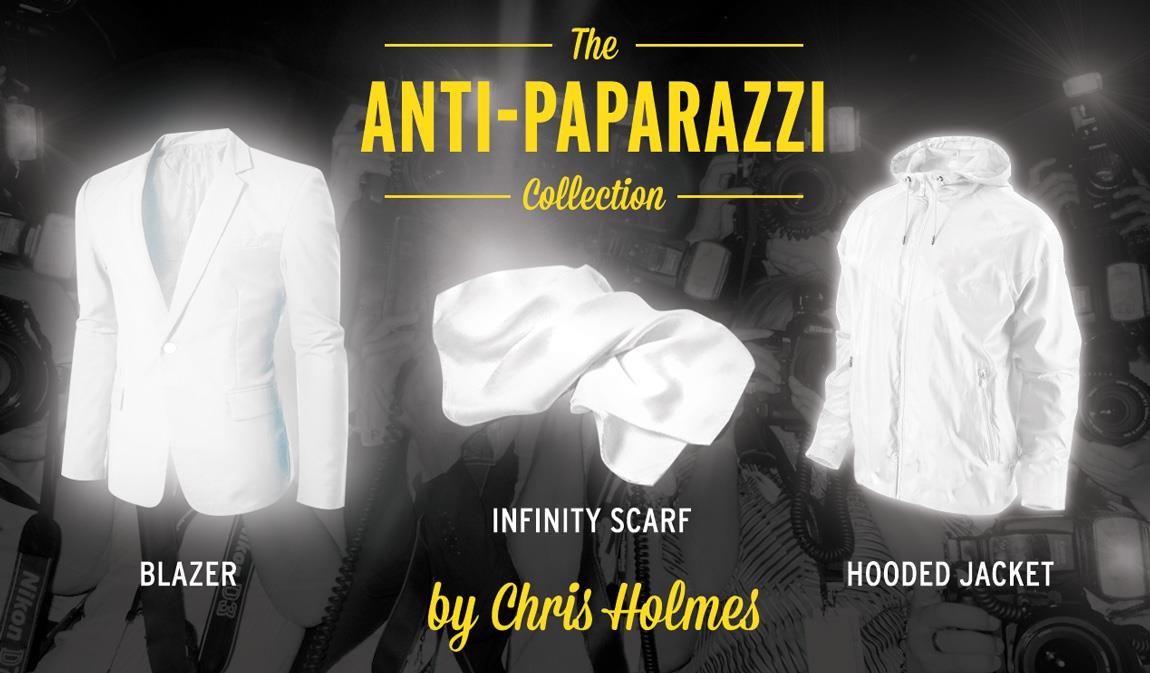 La collezione anti paparazzi presentata da Chris Holmes